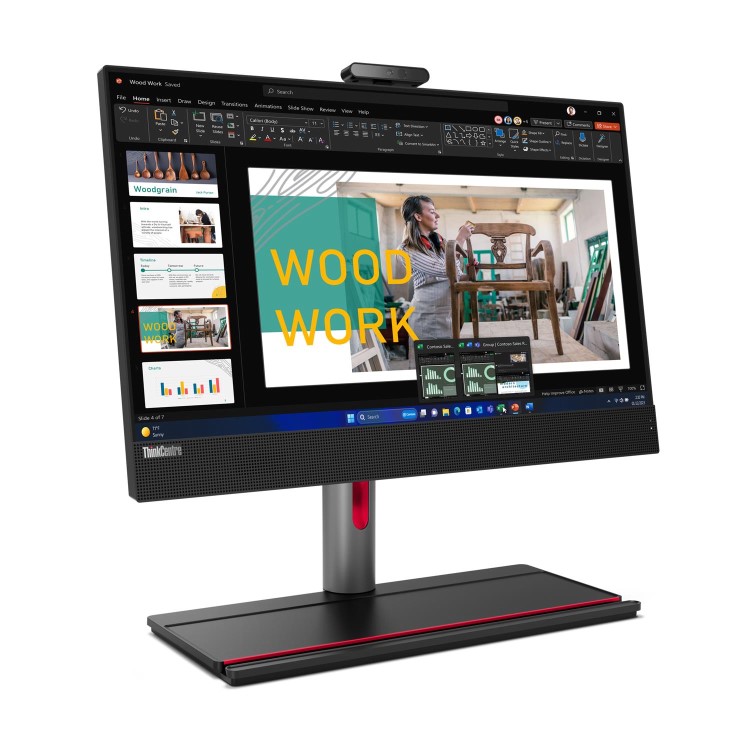 Lenovo ThinkCentre M90a Gen 5 Intel Core i5 14500 16GB RAM 512GB SSD 23.8 Inch Windows 11 Pro All-in-One PC