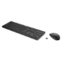 HP 235 Wireless Keyboard and Mouse Black
