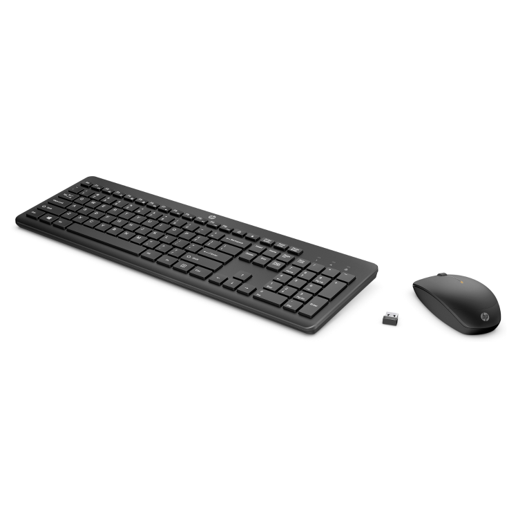 HP 235 Wireless Keyboard and Mouse Black