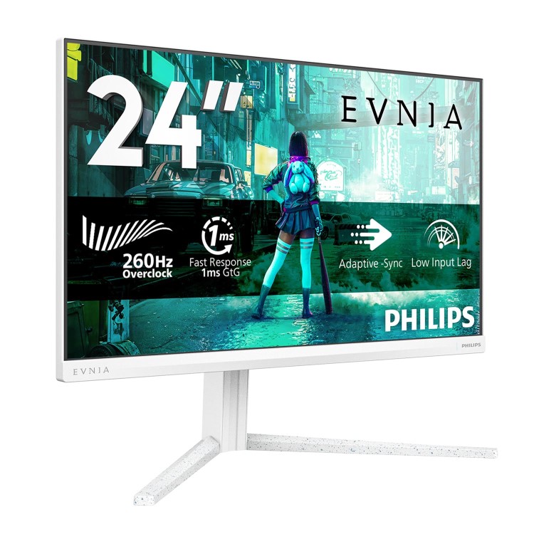 Philips Evnia 3000 24M2N3201P 24" Fast IPS Full HD 260Hz 0.3ms Gaming Monitor