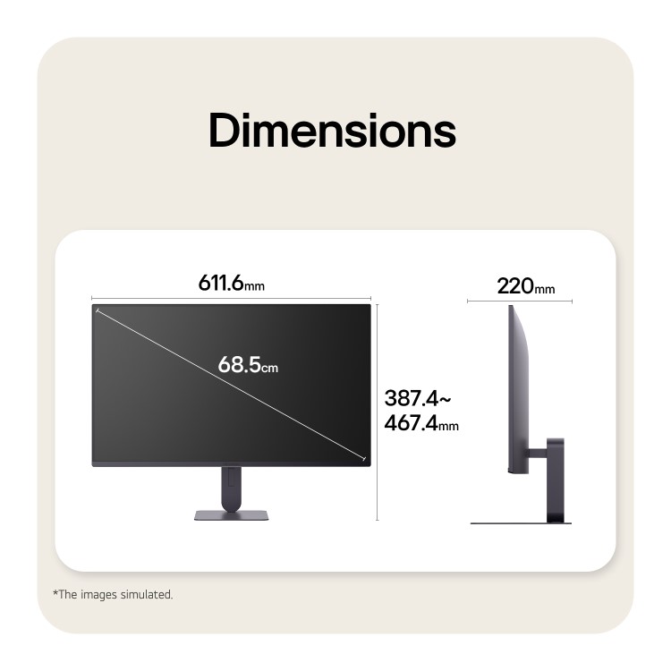 LG UltraGear G4 27" IPS Full HD 144Hz Height-Adjustable Gaming Monitor
