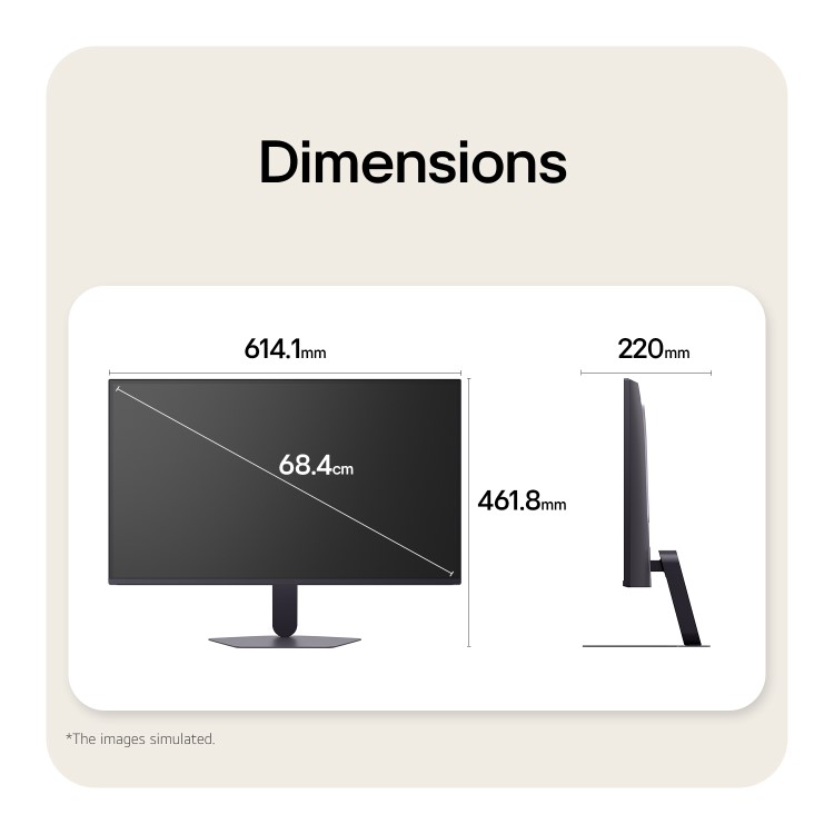 LG UltraGear 27G523B G5 27" IPS Full HD 200Hz 1ms Gaming Monitor