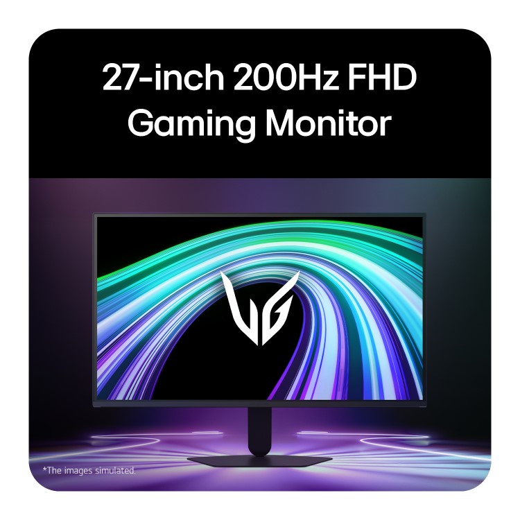 LG UltraGear 27G523B G5 27" IPS Full HD 200Hz 1ms Gaming Monitor