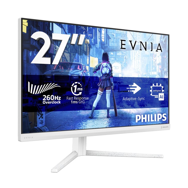 Philips Evnia 5000 27M2N5201P 27" Fast IPS Full HD 260Hz 0.3ms Gaming Monitor