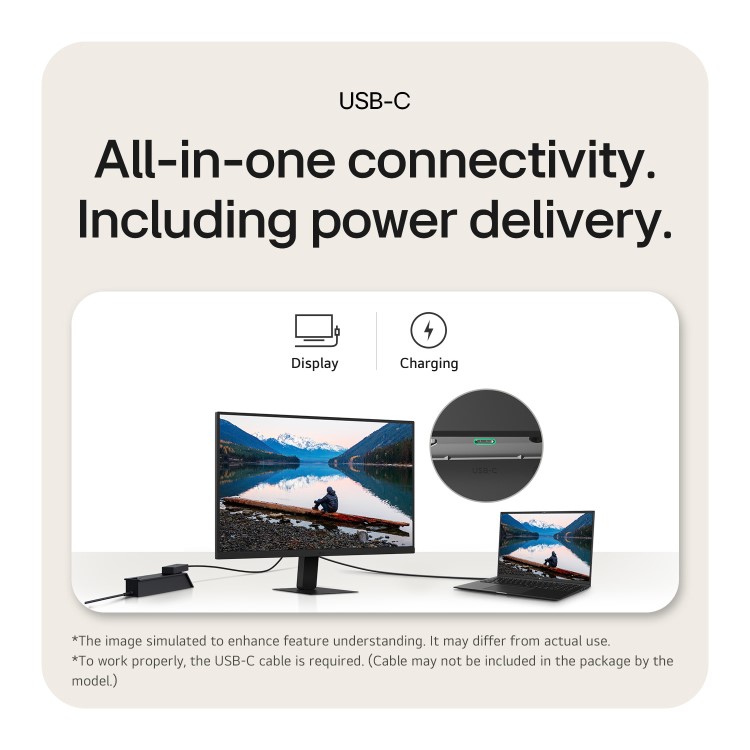 LG 27U631A 27" IPS QHD 100Hz USB-C Monitor