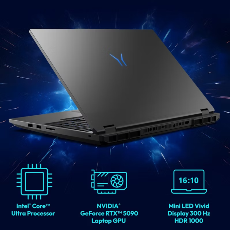 Medion ERAZER Beast 16 X1 Intel Core Ultra 9 32GB RAM 2TB SSD RTX 5080 300Hz 16 Inch QHD+ Windows 11 Gaming Laptop
