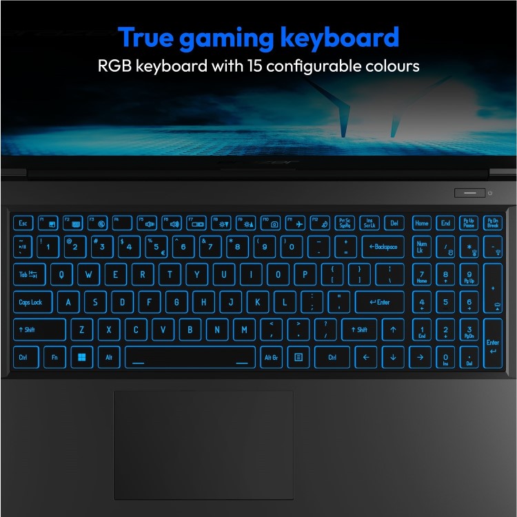 Medion ERAZER Crawler E30 Intel Core i5 16GB RAM 512GB SSD RTX 2050 60Hz 15.6 Inch Windows 11 Gaming Laptop