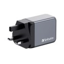 32201 Verbatim 3-Port GaN 65W Laptop Charger