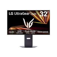 LG UltraGear GX8 32GX850A-B 32" OLED Dual Hz 4K UHD 165Hz Full HD 330Hz 0.03ms Gaming Monitor 