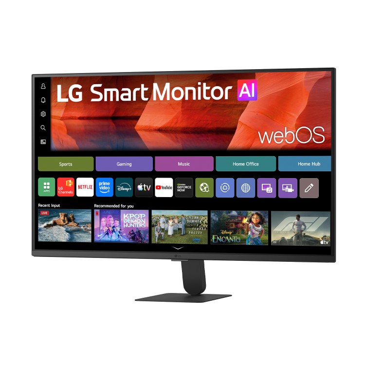 LG 32U501SB-B 32" IPS Full HD Smart AI Monitor 