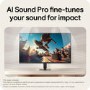 LG 32U501SB-B 32" IPS Full HD Smart AI Monitor 