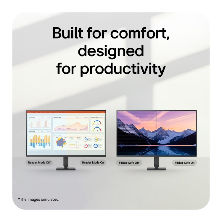 LG UltraFine U7 32" VA 4K UHD Height-Adjustable Monitor