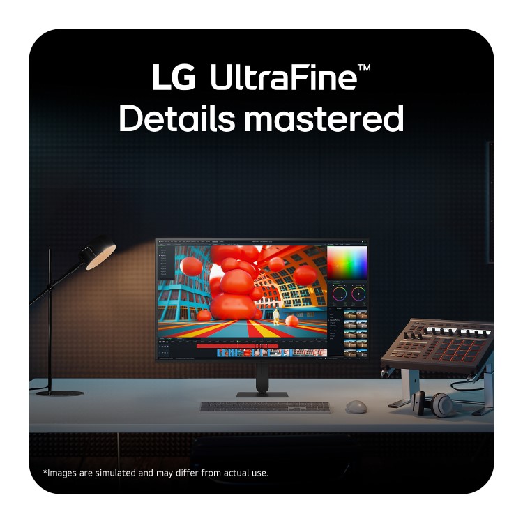 LG UltraFine U7 32" VA 4K UHD Height-Adjustable Monitor