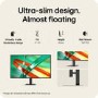 LG UltraFine U7 32" VA 4K UHD Height-Adjustable Monitor