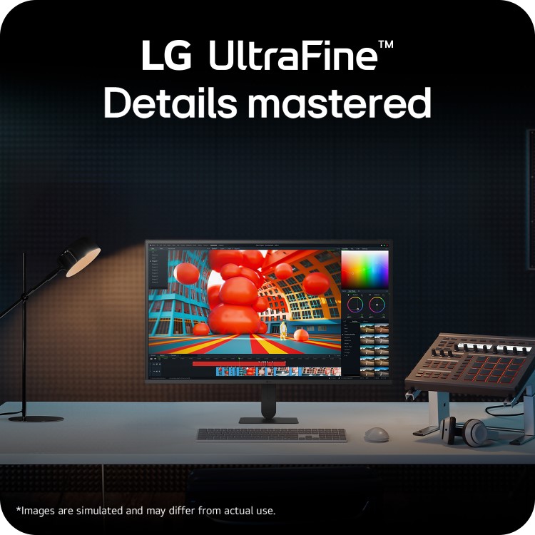LG UltraFine U7 32" VA 4K UHD Height-Adjustable USB-C Monitor