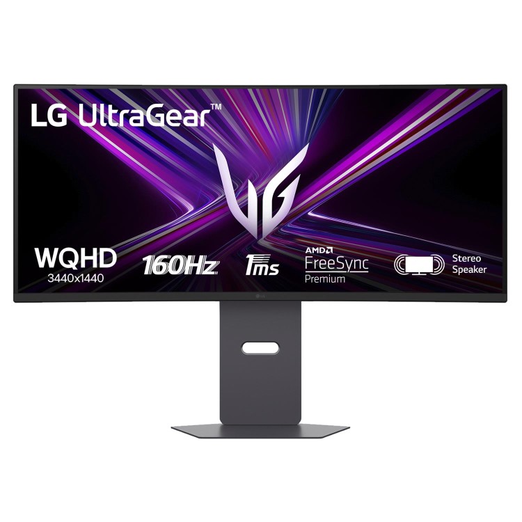 LG UltraGear 34" VA WQHD 160Hz 1ms Curved Gaming Monitor