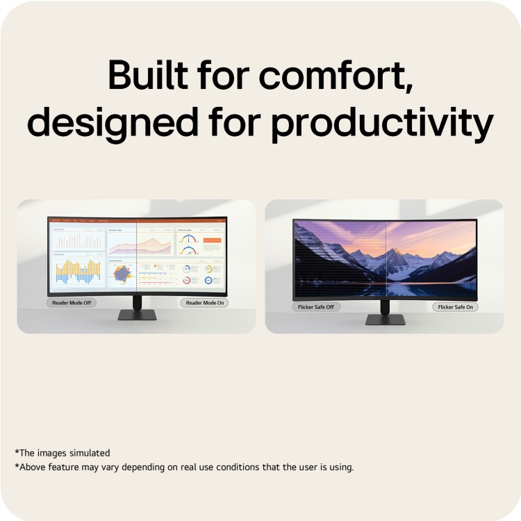 LG UltraWide 34U601B U6 34" VA QHD 120Hz Curved Monitor