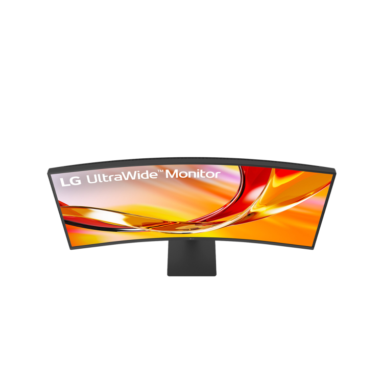LG UltraWide 34" VA QHD 144Hz USB-C Height-Adjustable Curved Monitor