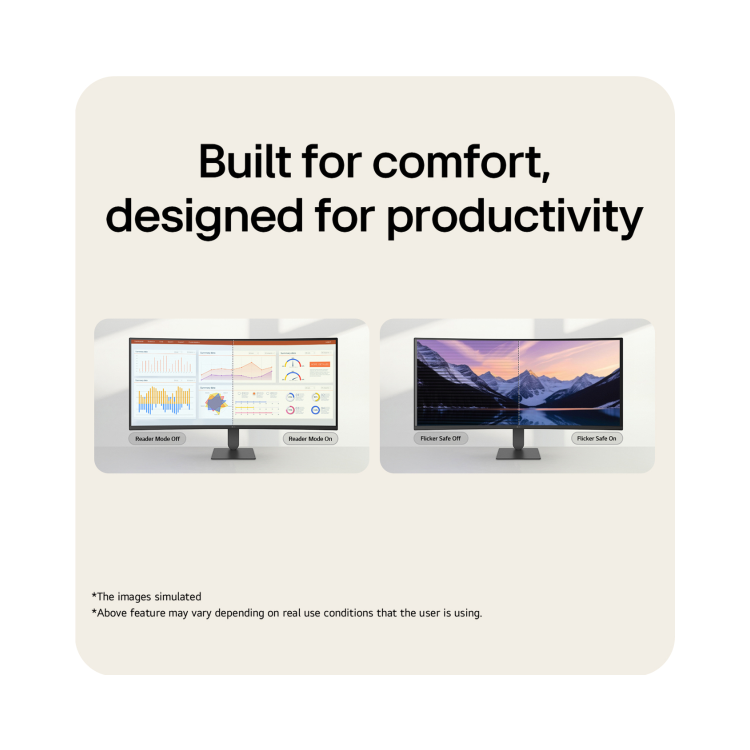 LG UltraWide 34" VA QHD 144Hz USB-C Height-Adjustable Curved Monitor