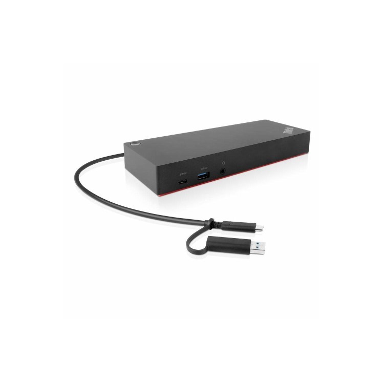 Box Opened Lenovo ThinkPad Hybrid USB-C with USB-A Dock