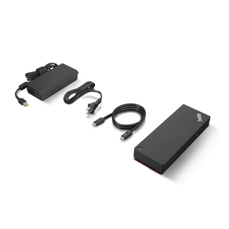 Box Opened Lenovo ThinkPad Universal Thunderbolt 4 Docking Station