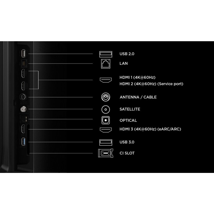 TCL 43P7L-UK 43 Inch QLED 4K Google TV – Dolby Vision Dolby Atmos & Game Master Gaming