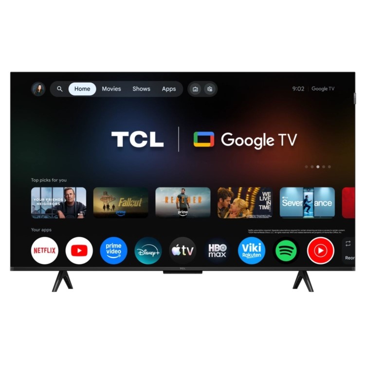 TCL 43P7L-UK 43 Inch QLED 4K Google TV – Dolby Vision Dolby Atmos & Game Master Gaming