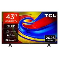 TCL 43P7L-UK 43 Inch QLED 4K Google TV – Dolby Vision Dolby Atmos & Game Master Gaming