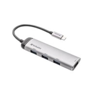 Verbatim USB-C to 4-PORT USB-A 3.2 Gen1 Multiport Hub