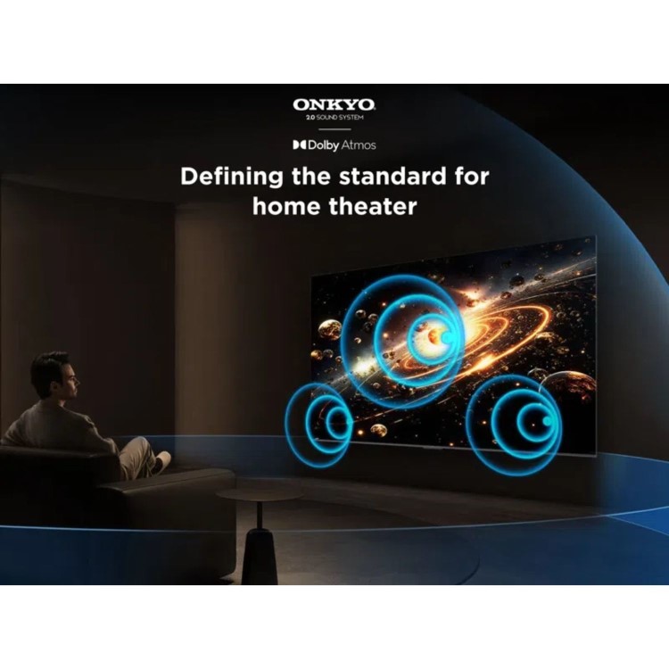 TCL 50C7K-UK 50 Inch QD-Mini LED 4K Google TV – 144Hz Gaming Dolby Vision & Dolby Atmos
