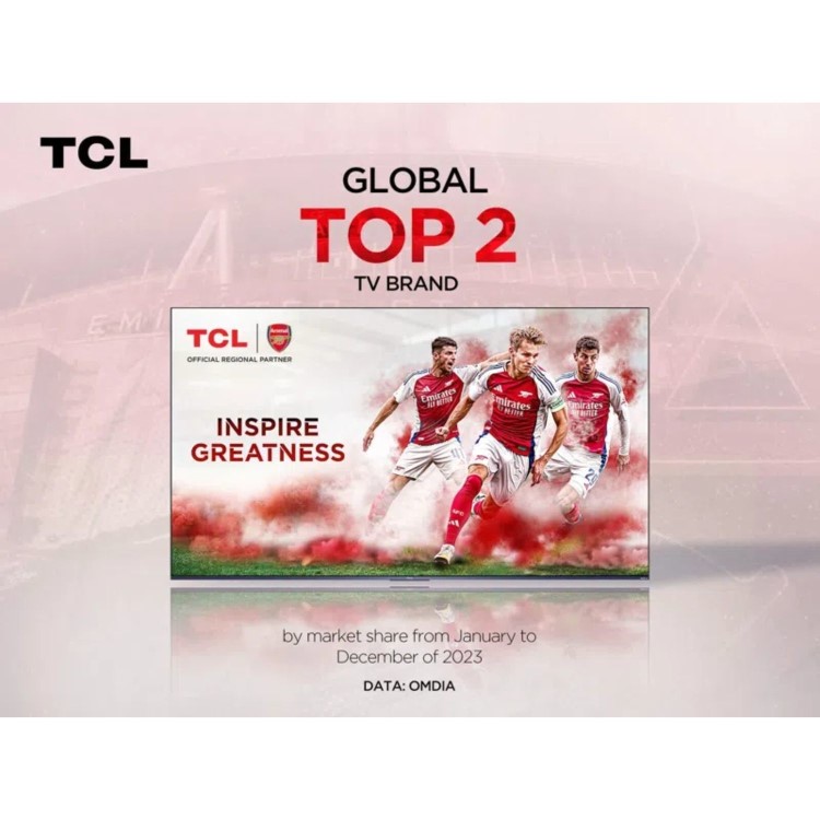 TCL 50C7K-UK 50 Inch QD-Mini LED 4K Google TV – 144Hz Gaming Dolby Vision & Dolby Atmos