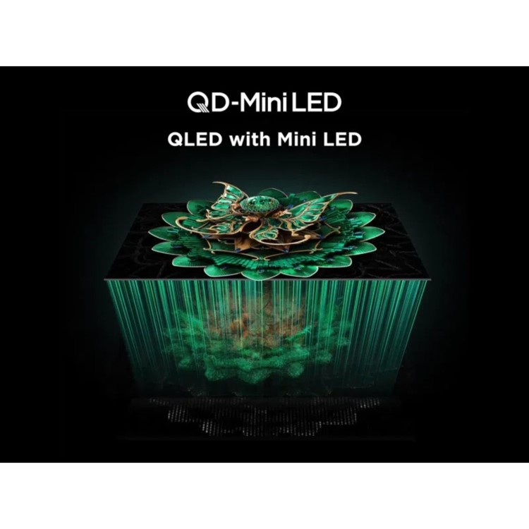 TCL 50C7K-UK 50 Inch QD-Mini LED 4K Google TV – 144Hz Gaming Dolby Vision & Dolby Atmos