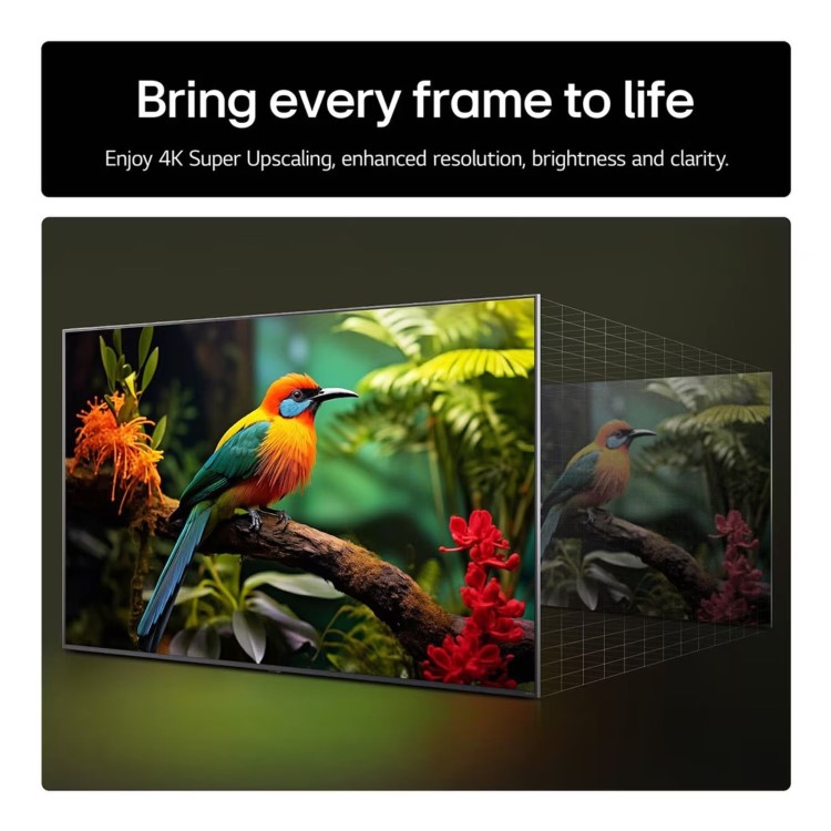 LG 50UA74006LB 50 4K Ultra HD Smart TV – AI Processor HDR10 Pro & webOS