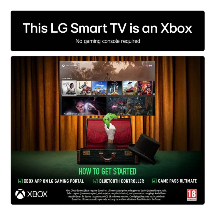 LG 50UA74006LB 50 4K Ultra HD Smart TV – AI Processor HDR10 Pro & webOS