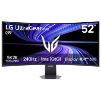 LG UltraGear evo G9 52" VA 5K2K 240Hz Curved Gaming Monitor