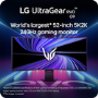 LG UltraGear evo G9 52" VA 5K2K 240Hz Curved Gaming Monitor