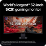 LG UltraGear evo G9 52" VA 5K2K 240Hz Curved Gaming Monitor