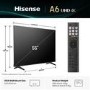 Hisense A6QTUK 55 inch Smart 4K Ultra HD TV