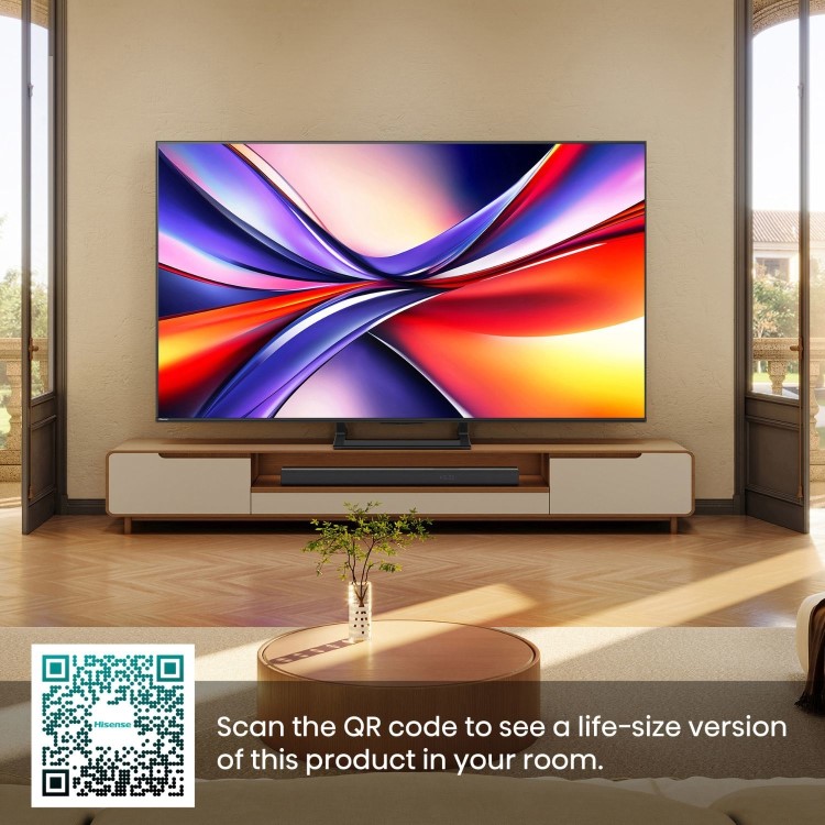 Hisense A7QTUK 55 inch Smart 4K Ultra HD QLED TV