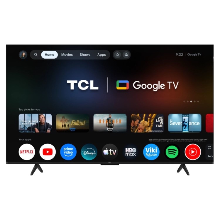 TCL 55P7L-UK 55 Inch QLED 4K Google TV – Dolby Vision Dolby Atmos & Game Master Gaming