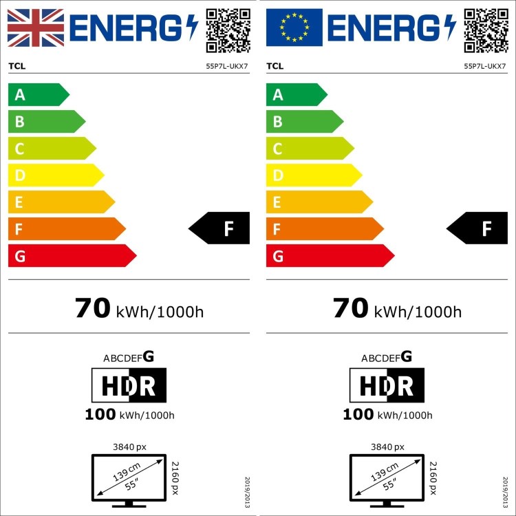 TCL 55P7L-UK 55 Inch QLED 4K Google TV – Dolby Vision Dolby Atmos & Game Master Gaming