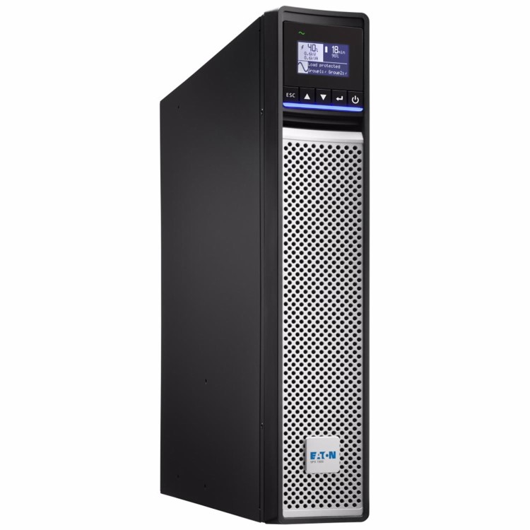 Eaton 5PX G2 - Netpack - UPS (rack-mountable / external 1500 Watt - 1500 VA - 1-phase - 9 Ah output connectors: 8 - 2U - black, silver