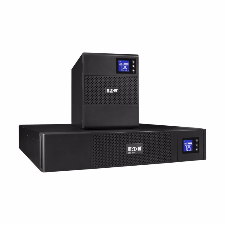 Eaton 5SC 750i - UPS - AC 220/230/240 V - 525 Watt - 750 VA - 1-phase - 7 Ah - RS-232, USB - output connectors: 6 - black