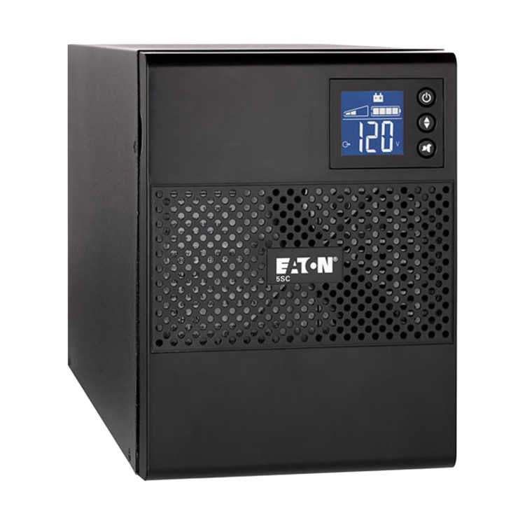 Eaton 5SC 750i - UPS - AC 220/230/240 V - 525 Watt - 750 VA - 1-phase - 7 Ah - RS-232, USB - output connectors: 6 - black