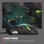 SteelSeries Rival 5 RGB Wired Optical Gaming Mouse Black