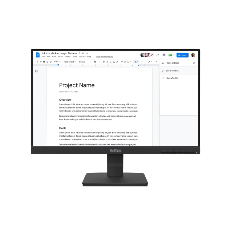 Lenovo ThinkVision S22-4e 22" IPS Full HD Monitor