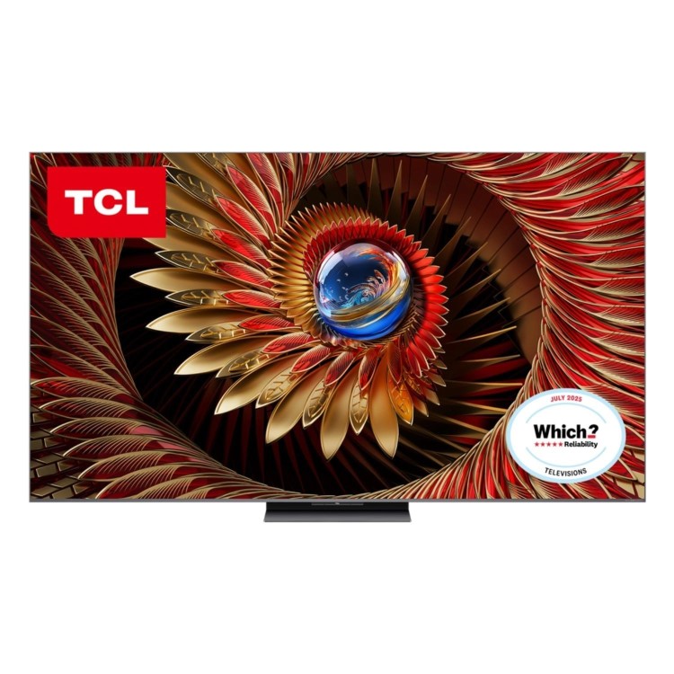 TCL 65C8K-UK 65-Inch 4K Ultra HD QD-Mini LED Google TV