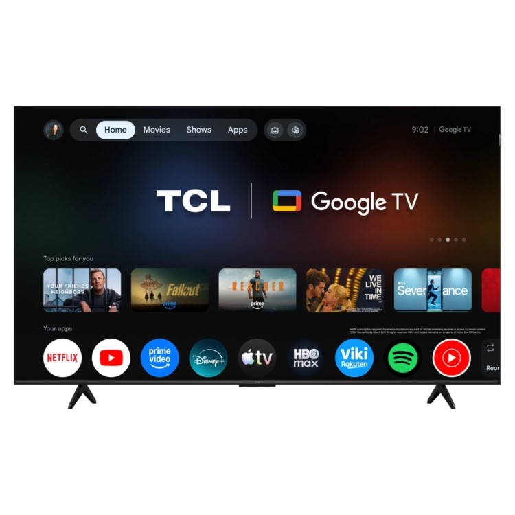 TCL 65P7L-UK 65-Inch QLED 4K HDR Smart TV Dolby Vision HDR10+ & Google TV