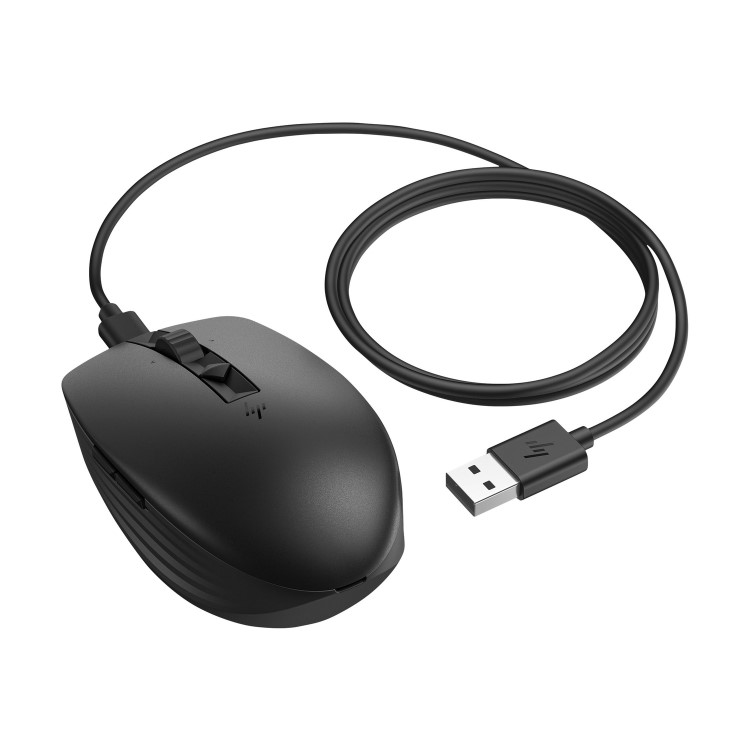 HP 715 Rechargeable Multi-Device Mouse Black