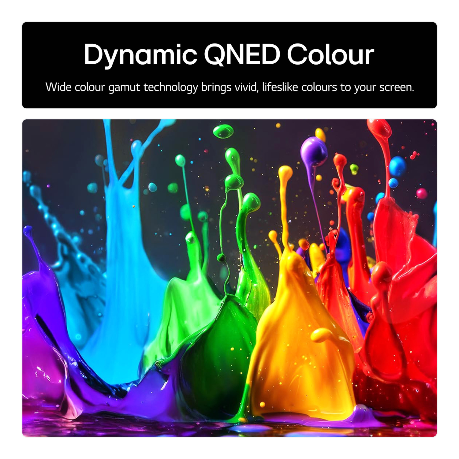 Dynamic QNED Colour Technology